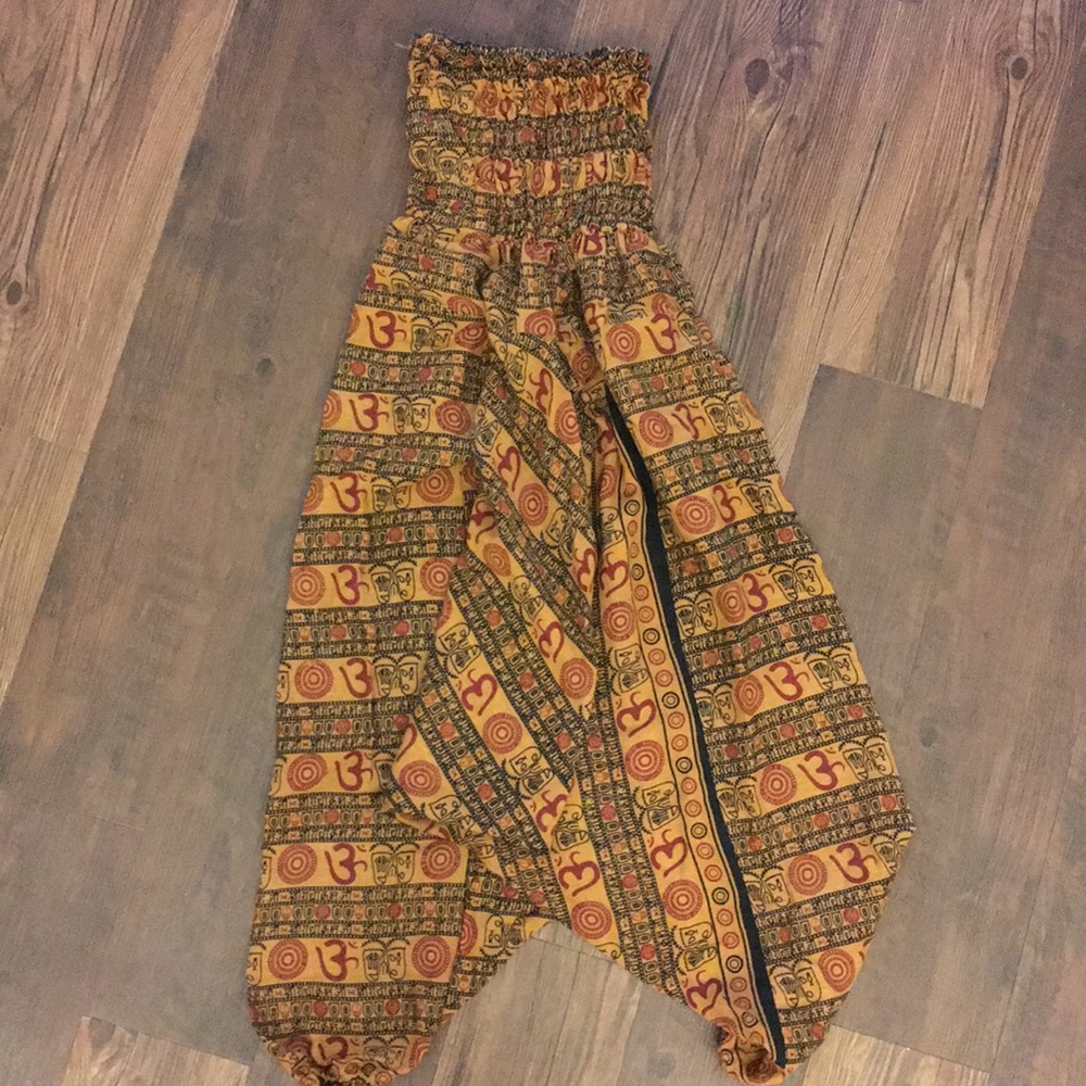 Boho hippie harem pants